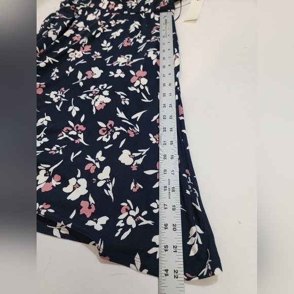 NINE BRITTON ANGIE FLORAL SPAGHETTI STRAP KNIT MIDI DRESS SIZE MP W/POCK… - Picture 4 of 13